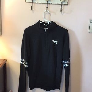 PINK Half-Zip Sweatshirt